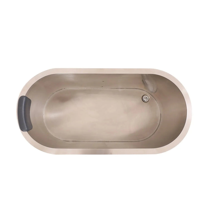 ICE TUB U Shaped Red Cedar Cold Plunge with Chiller