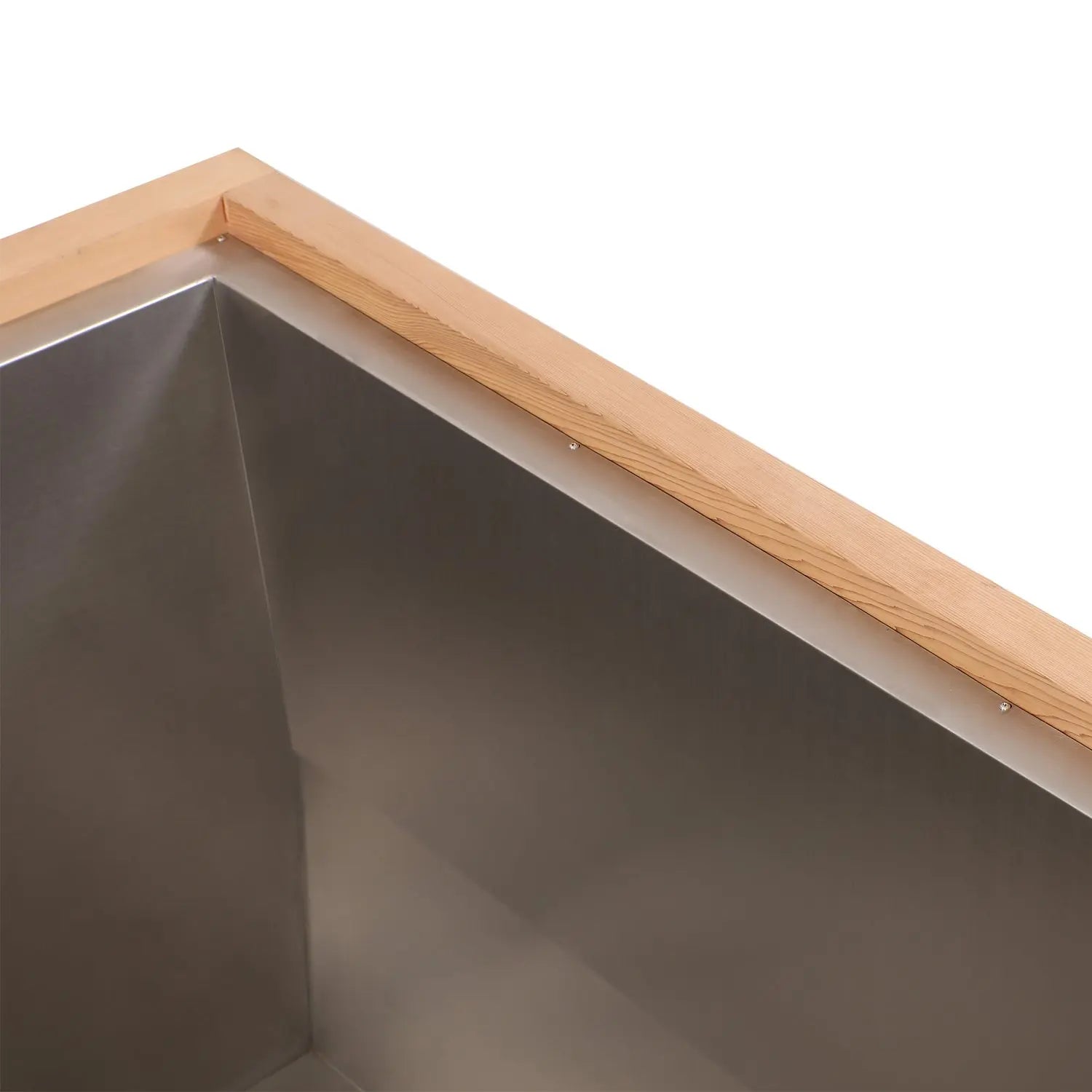 ICE TUB Black Rectangular Red Cedar Cold Plunge