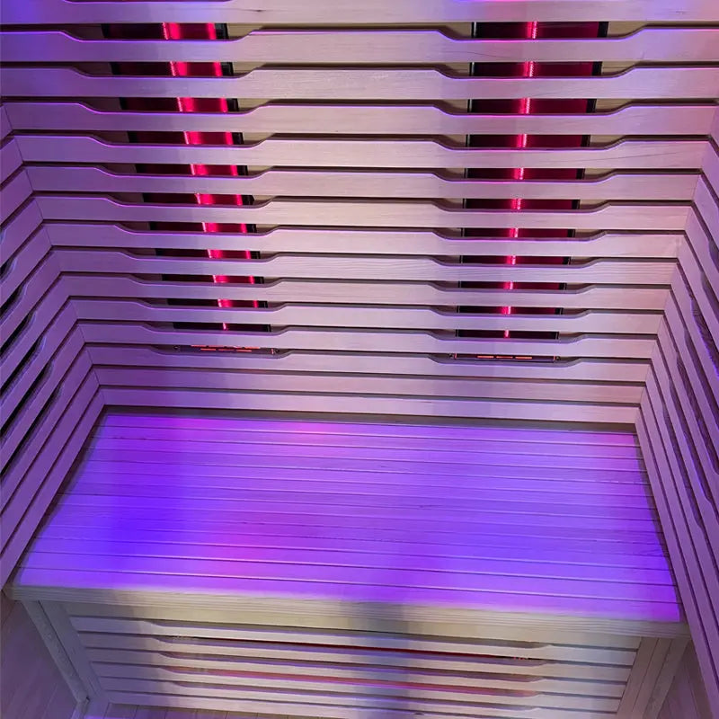 2 Person Far Infrared Sauna Compact Home Cabin with Ionizer