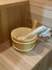 Anyi AY-200HGD Luxury Black Outdoor Cedar Sauna 4-6 Person Backyard