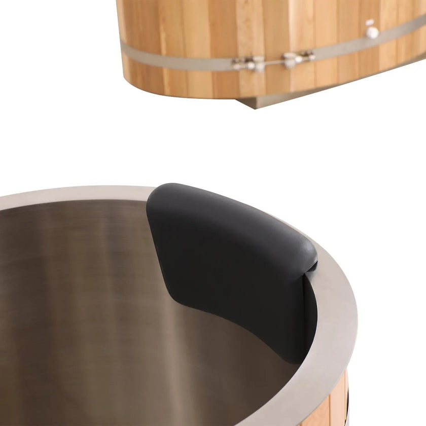 ICE TUB U Shaped Red Cedar Cold Plunge with Chiller