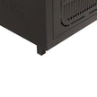ICE TUB Black Rectangular Red Cedar Cold Plunge