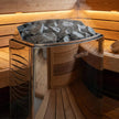 Rövia 4 Person Hybrid Sauna Infrared and Steam Cedar 6kW Heater (Made to Order)