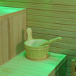 Traditional Hemlock Outdoor Steam Sauna 2–8 Person with 6kW Heater