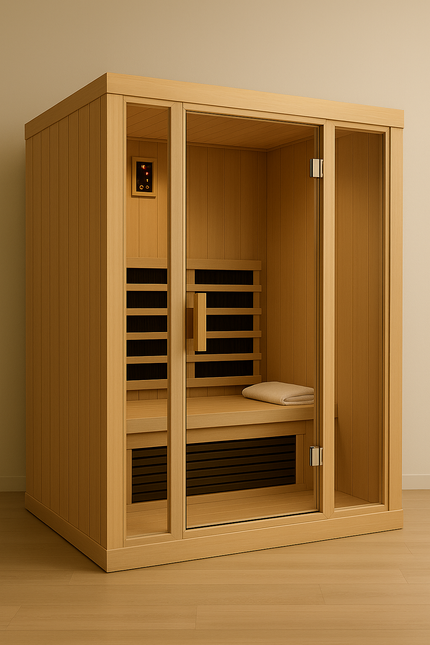 HavenGlow Premium 2-Person Indoor Infrared Sauna