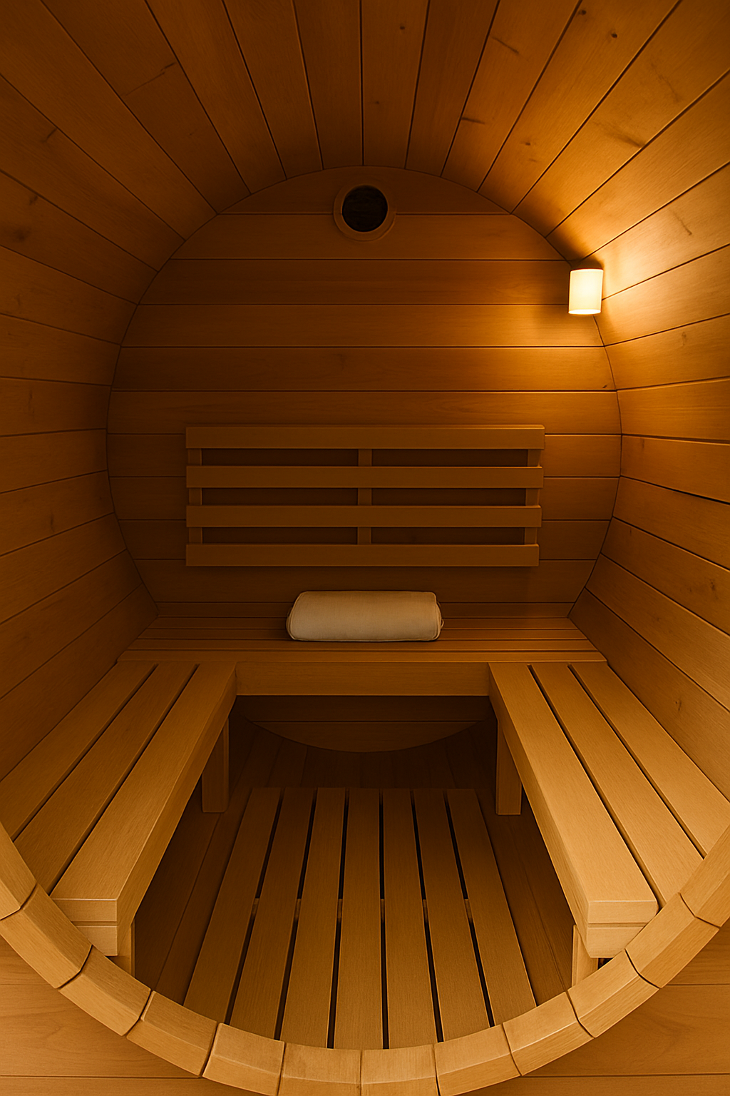 HavenBarrel Cedar Outdoor Sauna for Two