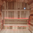 Red Cedar Outdoor Square Traditional Steam Sauna – Premium Home Wellness & Relaxation