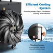 4/5 HP Ice Bath Water Chiller for Cold Plunge Tubs with Compressor-Black