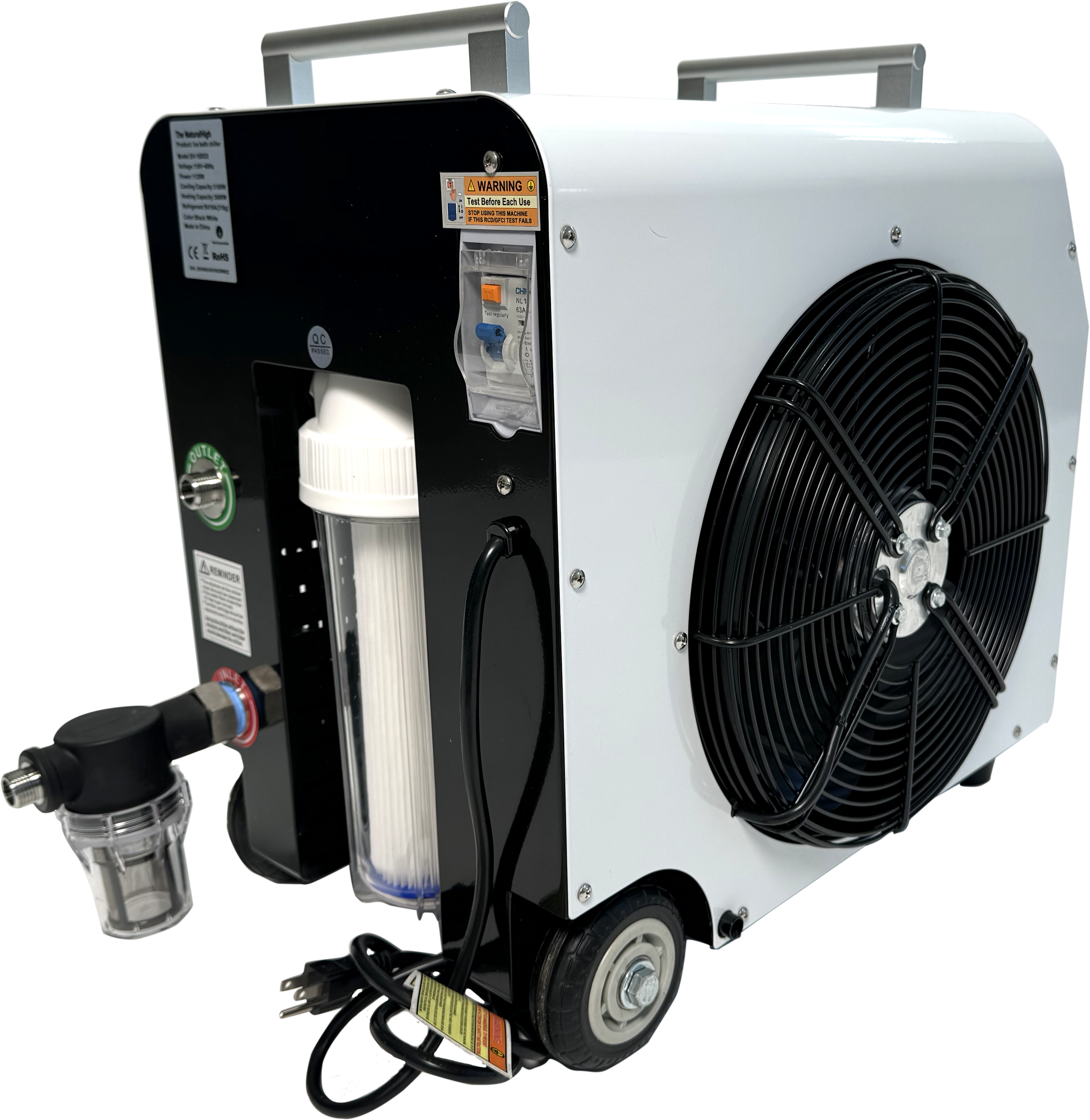 Natural High Premier Acrylic Cold Plunge System