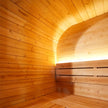 4 Person Carbonized Spruce Outdoor Steam Sauna with 6kW Heater