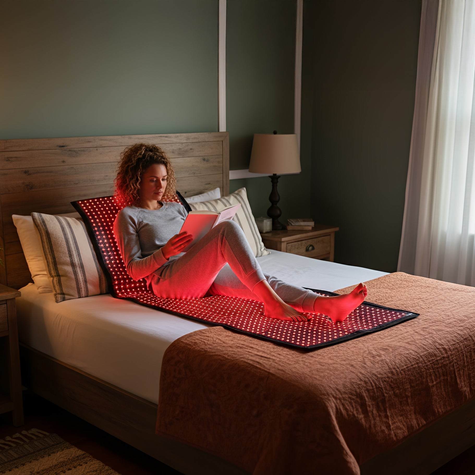 EnergyLounger Full Body Red & Infrared Light Therapy Blanket with Free Travel Case