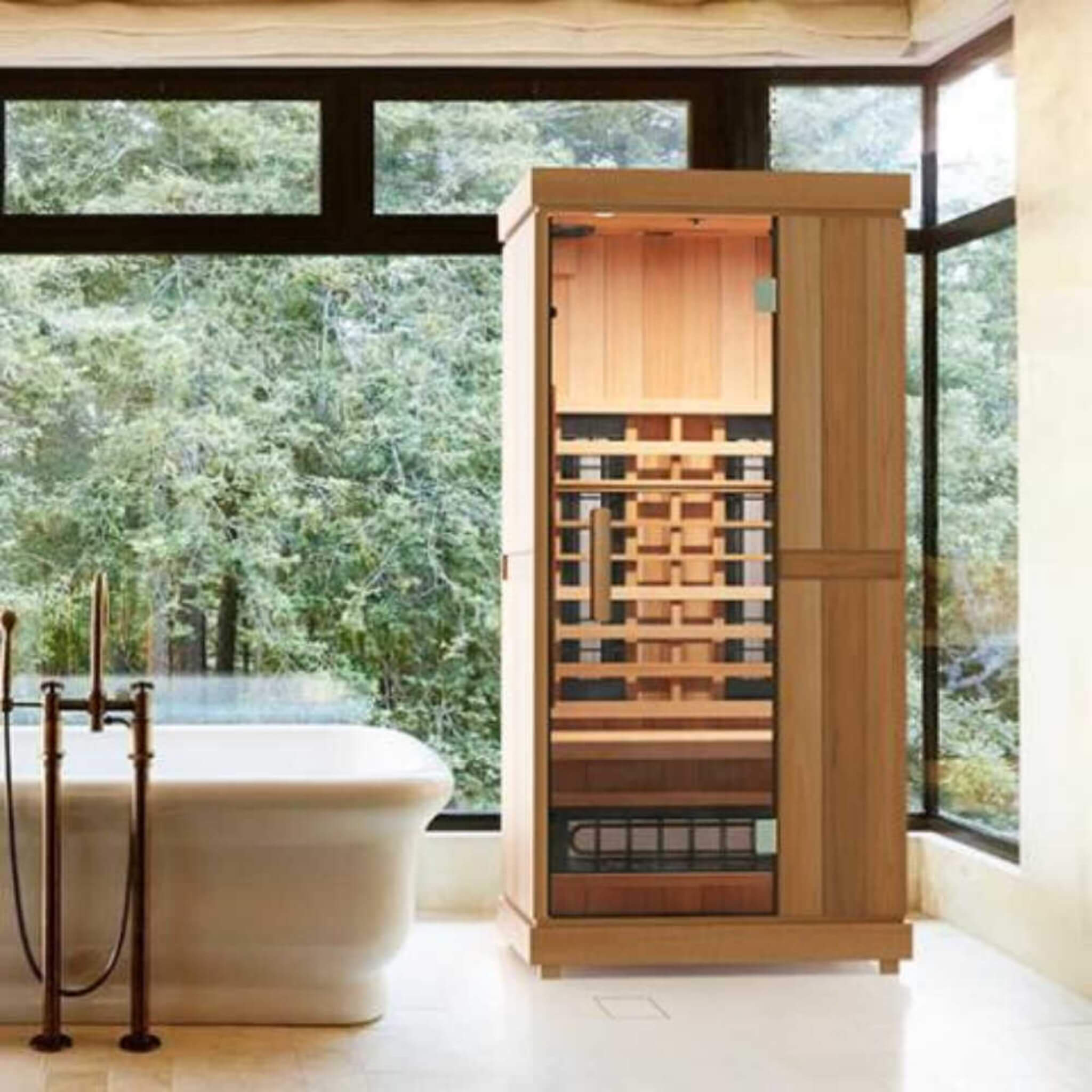 Solo Infrared Sauna Full Spectrum with Bluetooth Audio