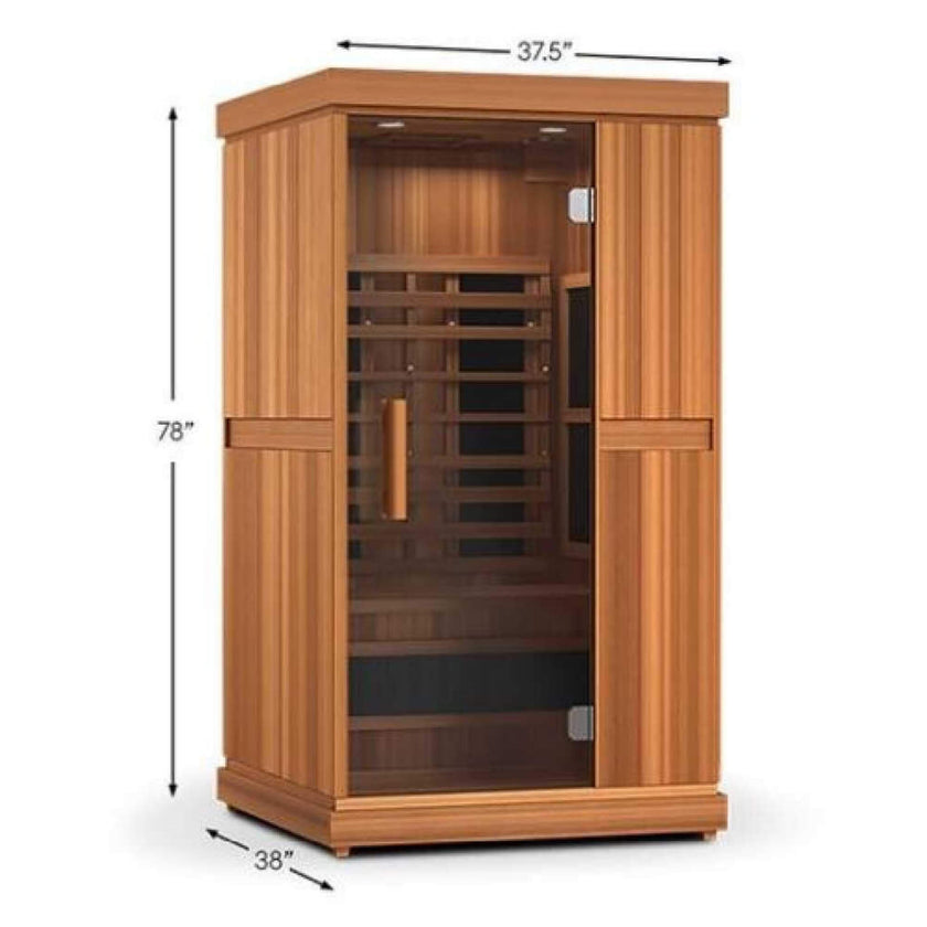 Solo Infrared Sauna Full Spectrum with Bluetooth Audio