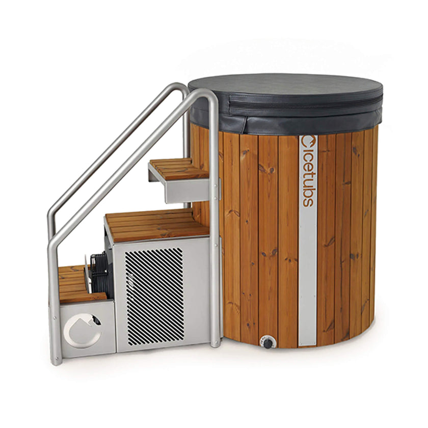 Icetubs IceBarrel XL Thermowood Cold Plunge Tub with Heating, Cooling & App Control | Indoor Outdoor Ice Bath