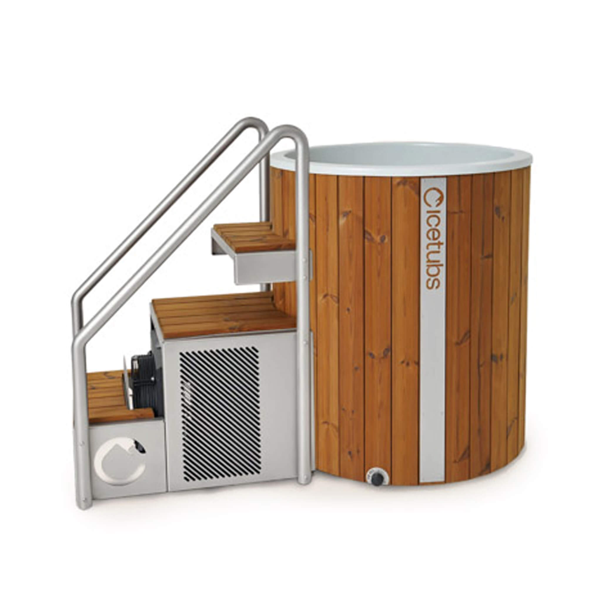 Icetubs IceBarrel XL Thermowood Cold Plunge Tub with Heating, Cooling & App Control | Indoor Outdoor Ice Bath