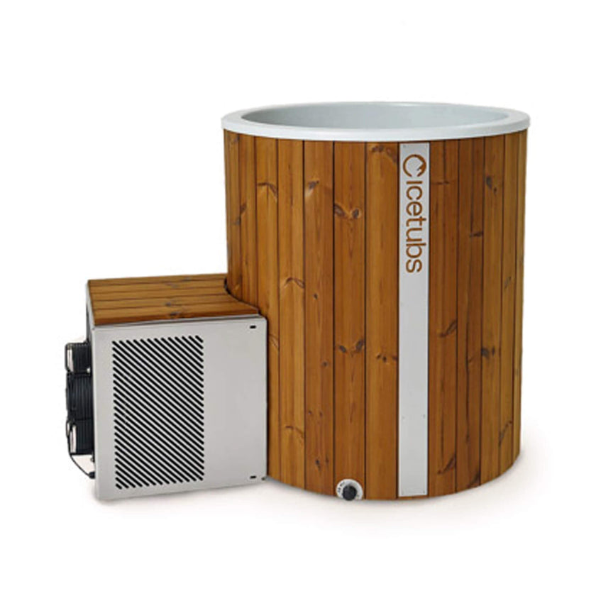 Icetubs IceBarrel XL Thermowood Cold Plunge Tub with Heating, Cooling & App Control | Indoor Outdoor Ice Bath