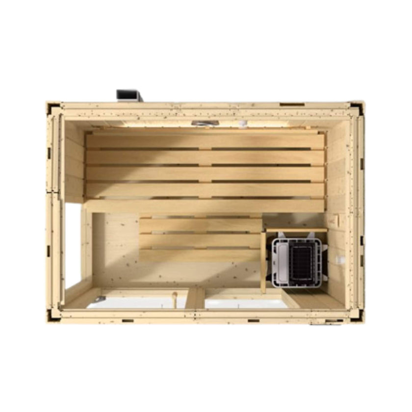 Kohler Indoor Sauna Kit Scandinavian Spruce 2 to 5 Person