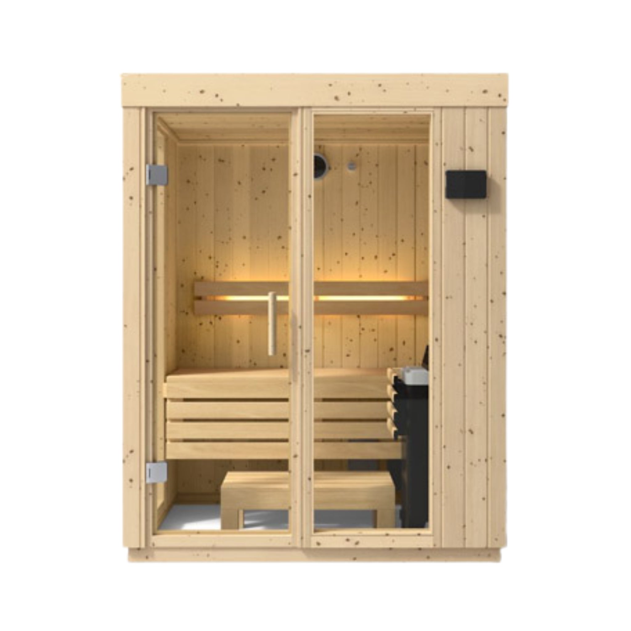 Kohler Indoor Sauna Kit Scandinavian Spruce 2 to 5 Person