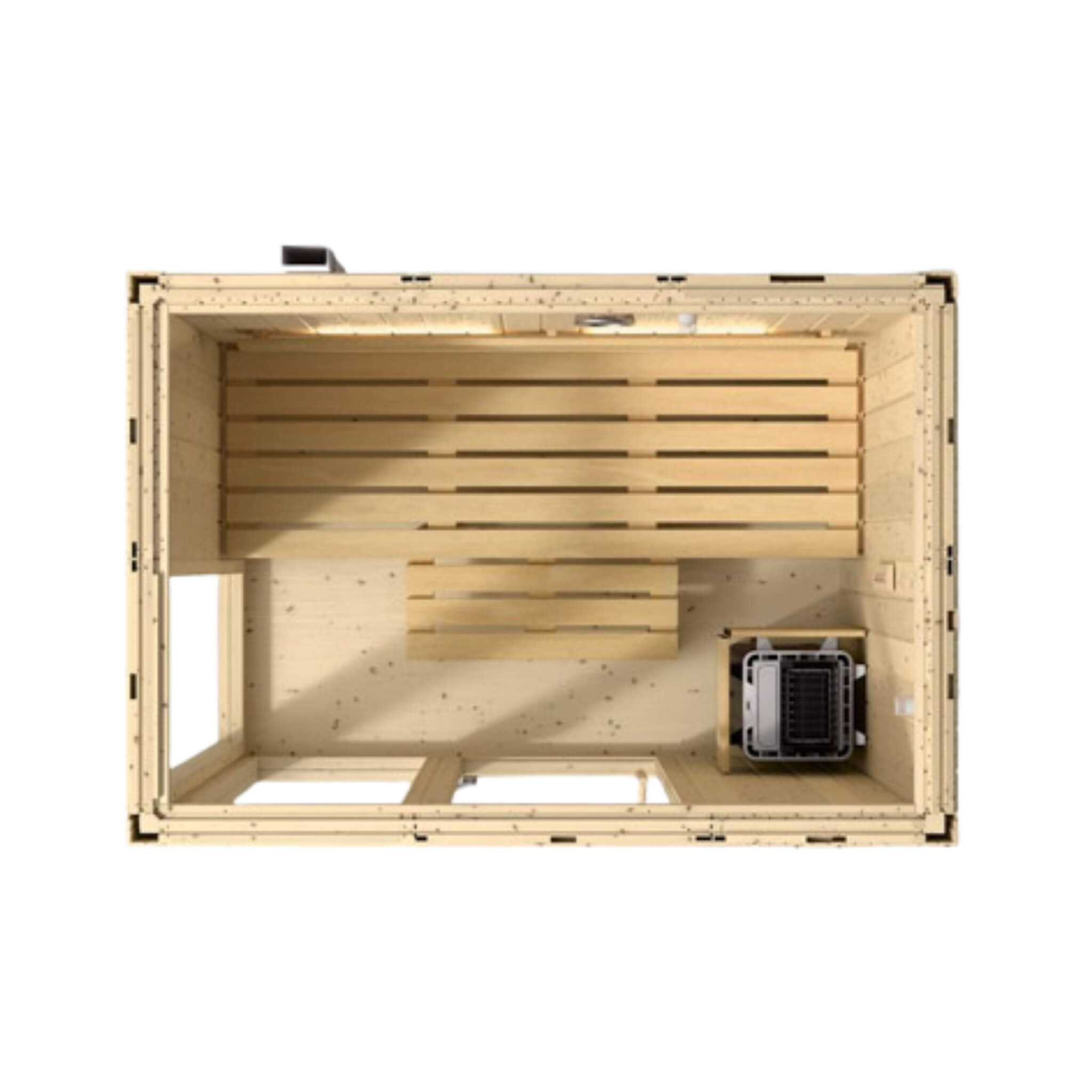 Kohler Indoor Sauna Kit Scandinavian Spruce 2 to 5 Person