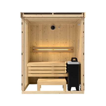 Kohler Indoor Sauna Kit Scandinavian Spruce 2 to 5 Person