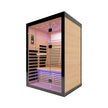 Thermora Luxury 2 Person Canadian Hemlock Far Infrared Home Sauna