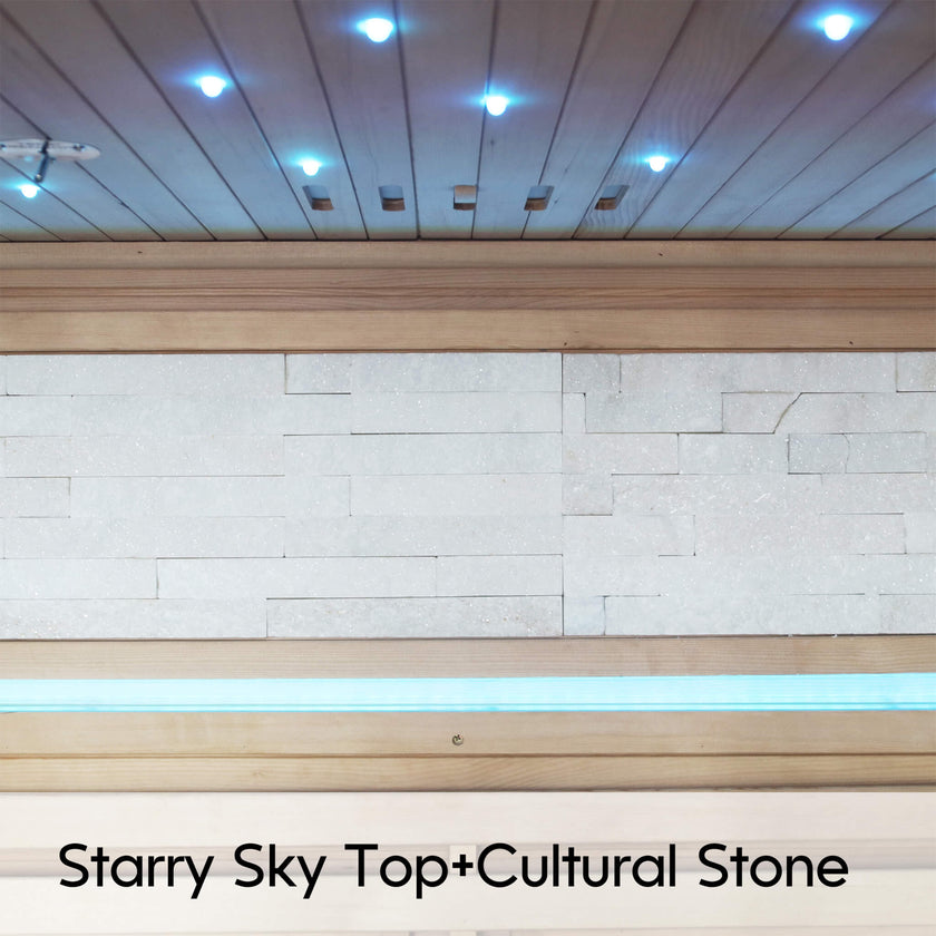 Thermora Luxury 2 Person Canadian Hemlock Far Infrared Home Sauna