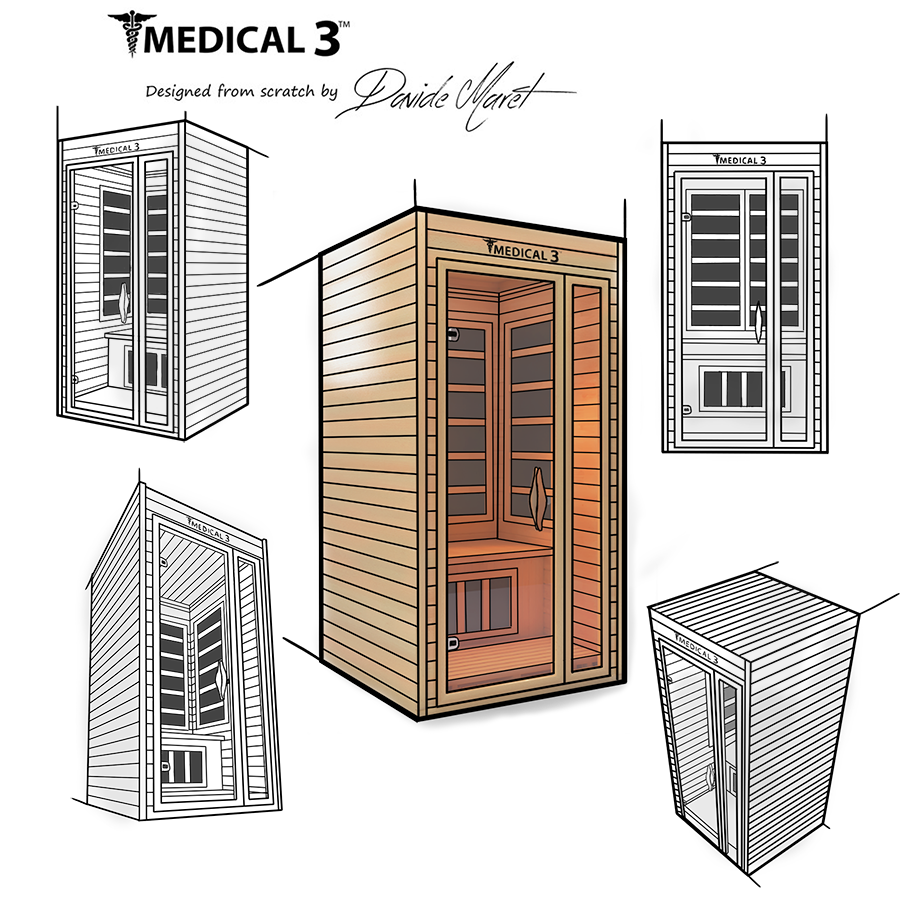 Medical 3 Infrared Full Spectrum Sauna
