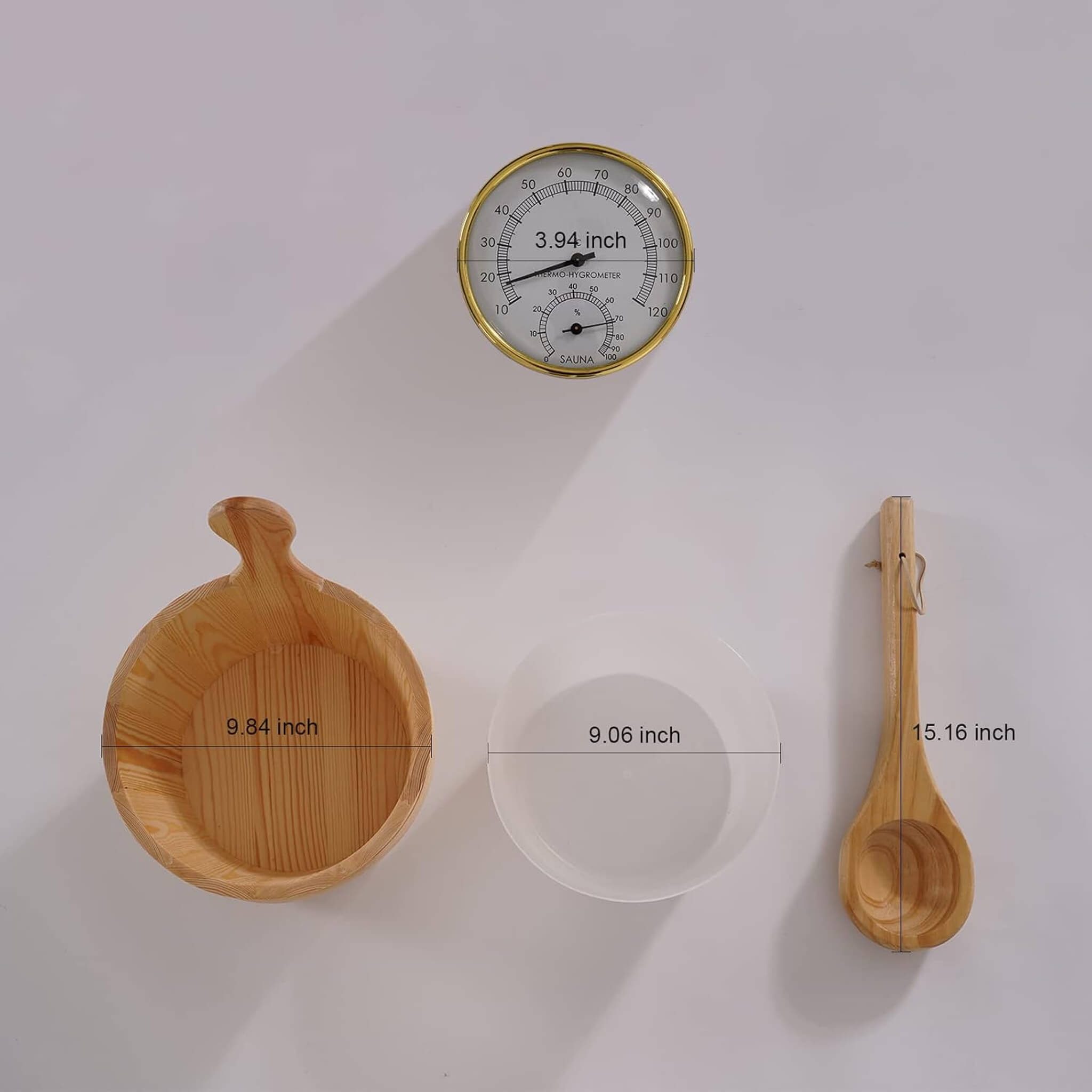 Premium All Weather Outdoor Pinewood Barrel Sauna Kit