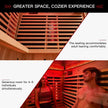 4 Person Infrared Sauna Full Spectrum with Himalayan Salt (Made to Order)