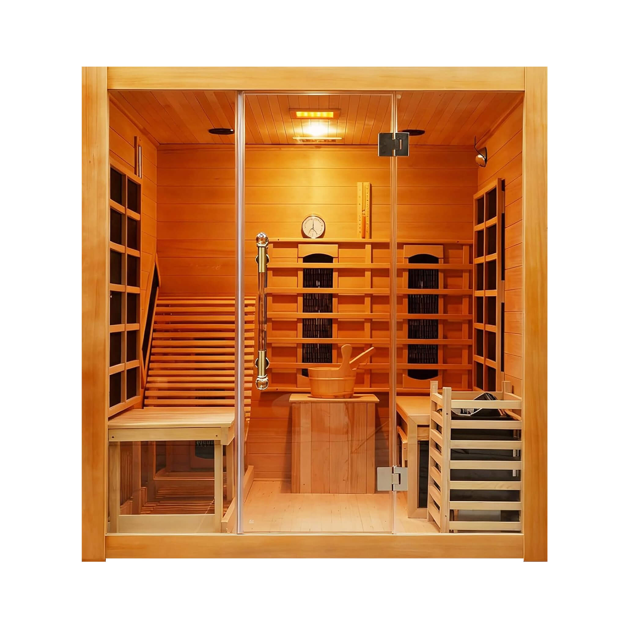 Rövia Oasis 3 Person Indoor Hybrid Sauna Room