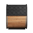 SaunaLife CL5G 4 Person Outdoor Cube Sauna Thermo Spruce Kit