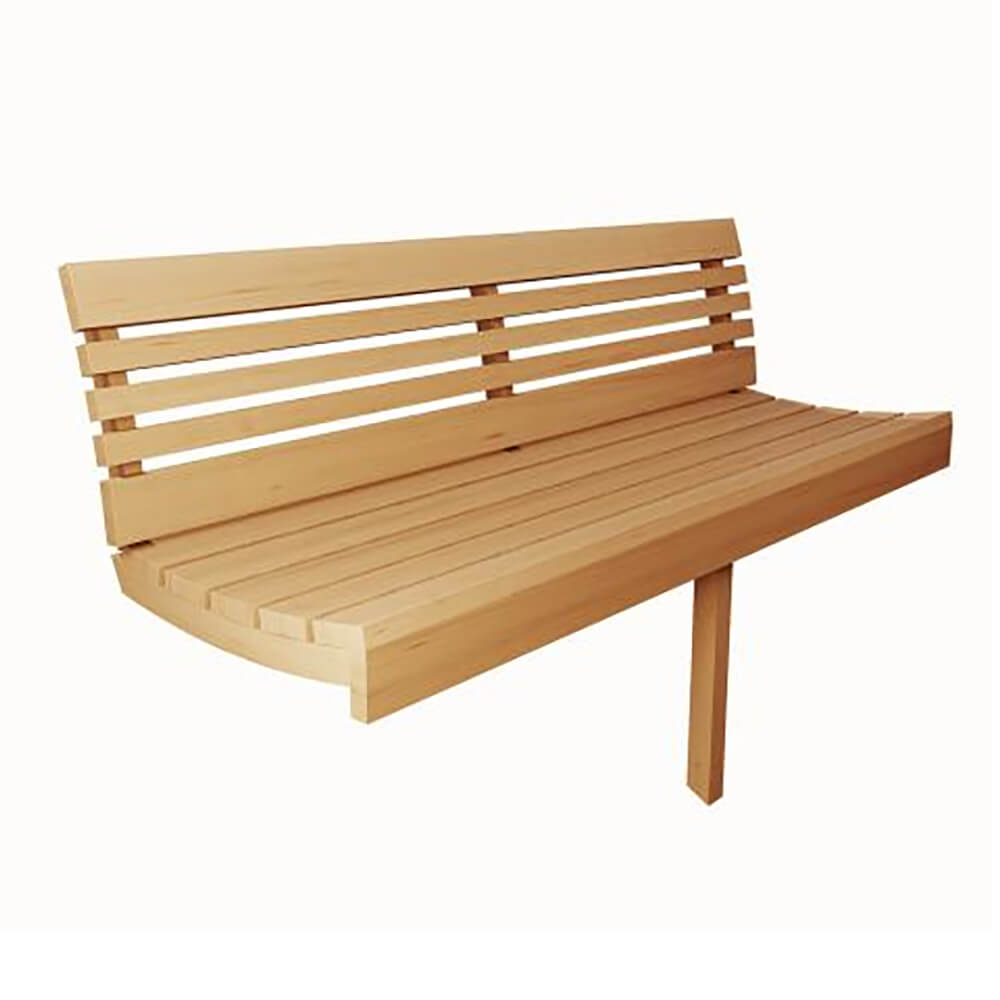 SaunaLife E7G Spruce 4 Person Barrel Sauna Outdoor Glass Front