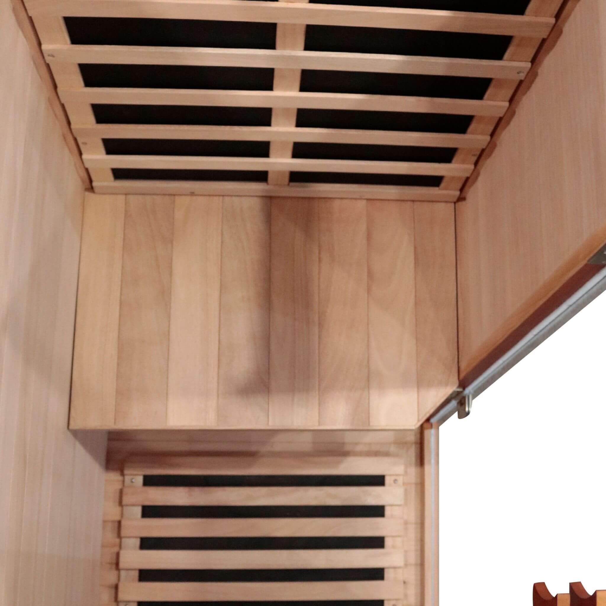Thermora Maison 1-Person Infrared Sauna with Bluetooth Speakers & Ambient LED Lighting | Indoor Home Sauna