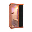 Thermora Maison 1-Person Infrared Sauna with Bluetooth Speakers & Ambient LED Lighting | Indoor Home Sauna