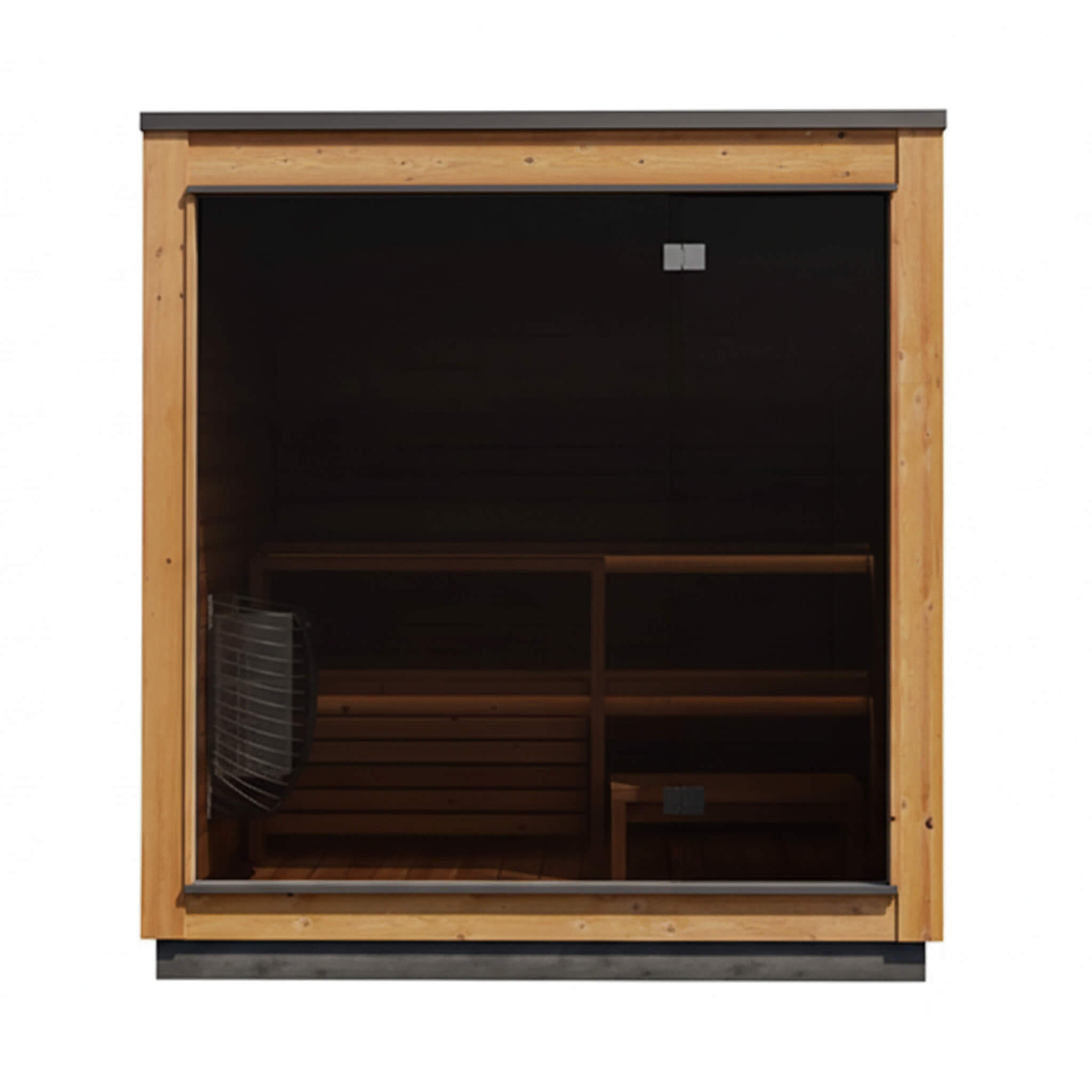 Thermasol Nordic Dawn 4-Person Outdoor Sauna Cabin | Fully Assembled Thermo-Pine Traditional Sauna