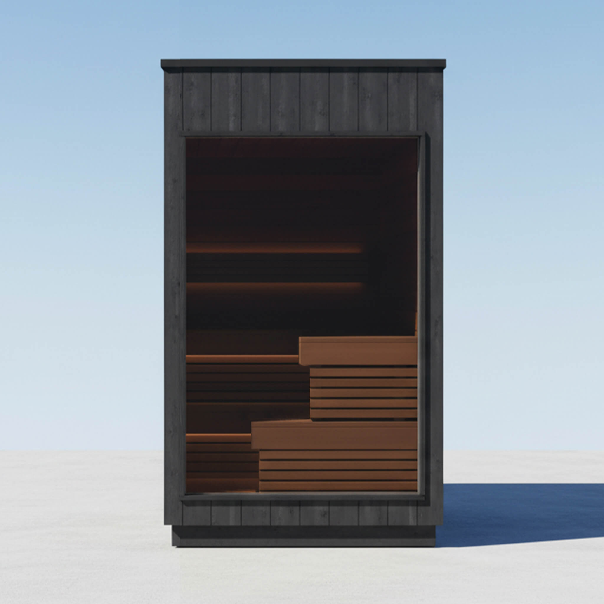 ThermaSol Nordic Misty Outdoor Sauna Cabin Fully Assembled 2-5 person [Made-To-Order]