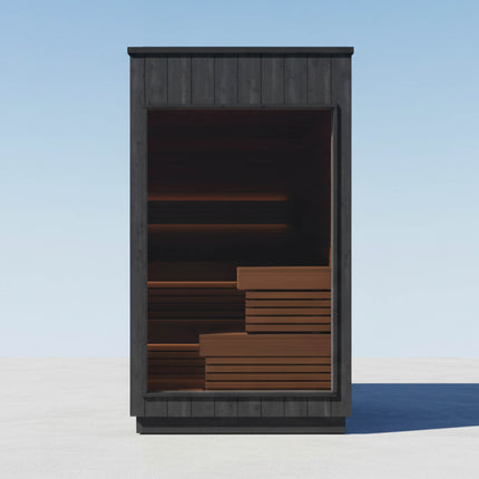 ThermaSol Nordic Misty Outdoor Sauna Cabin Fully Assembled 2-5 person [Made-To-Order]