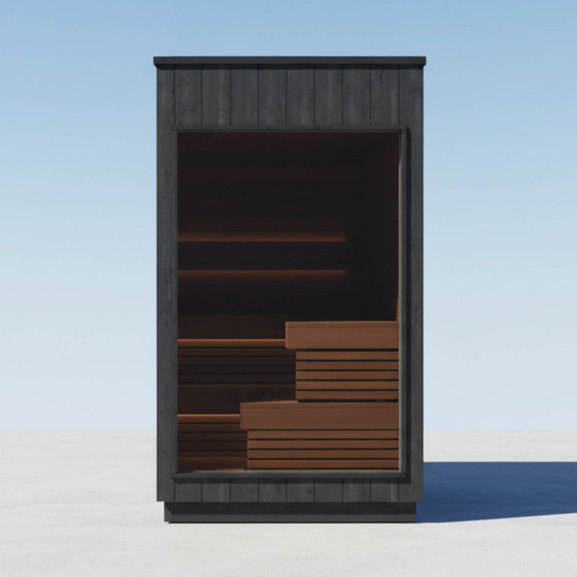 ThermaSol Nordic Misty Outdoor Sauna Cabin Fully Assembled 2-5 person [Made-To-Order]