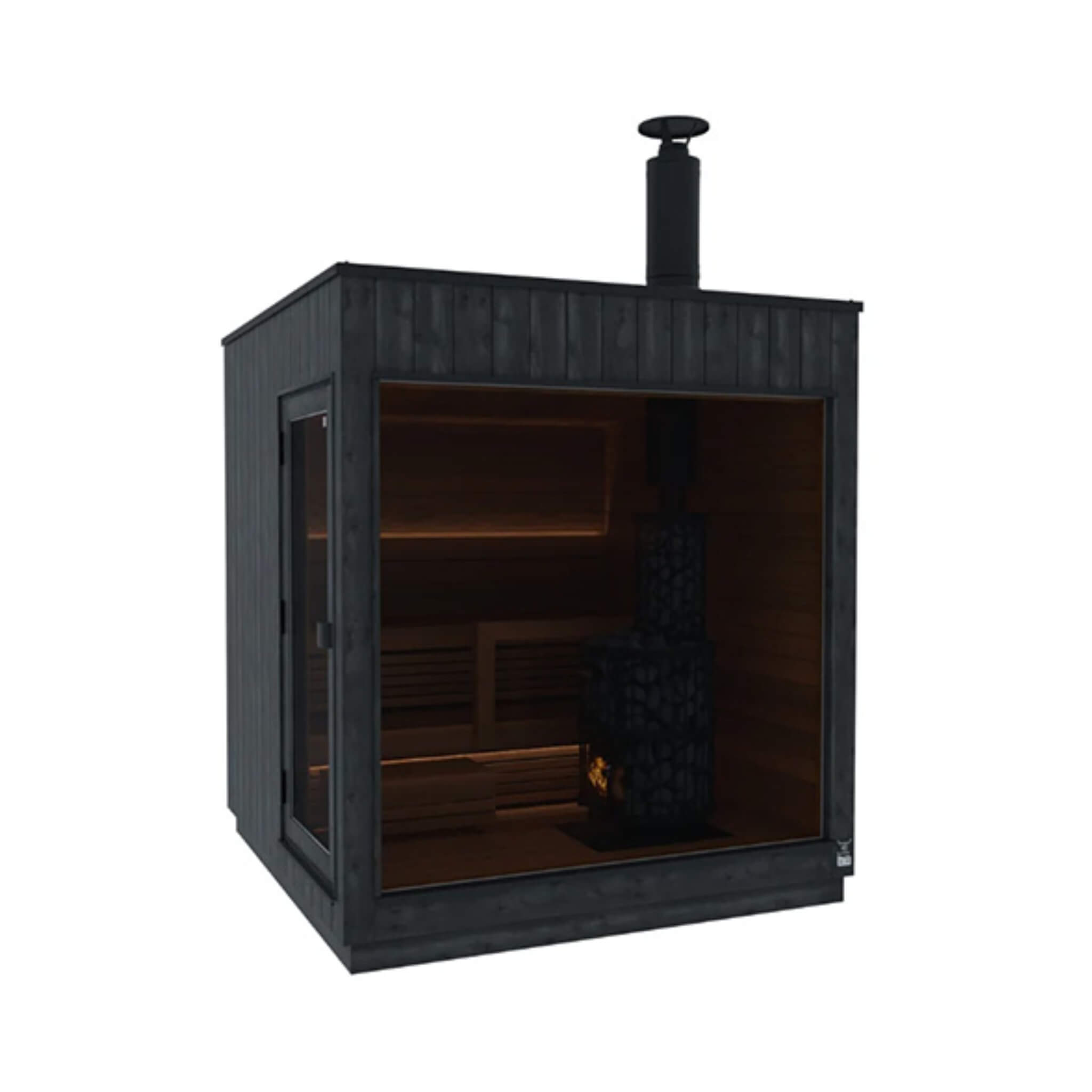 ThermaSol Nordic Misty Outdoor Sauna Cabin Fully Assembled 2-5 person [Made-To-Order]