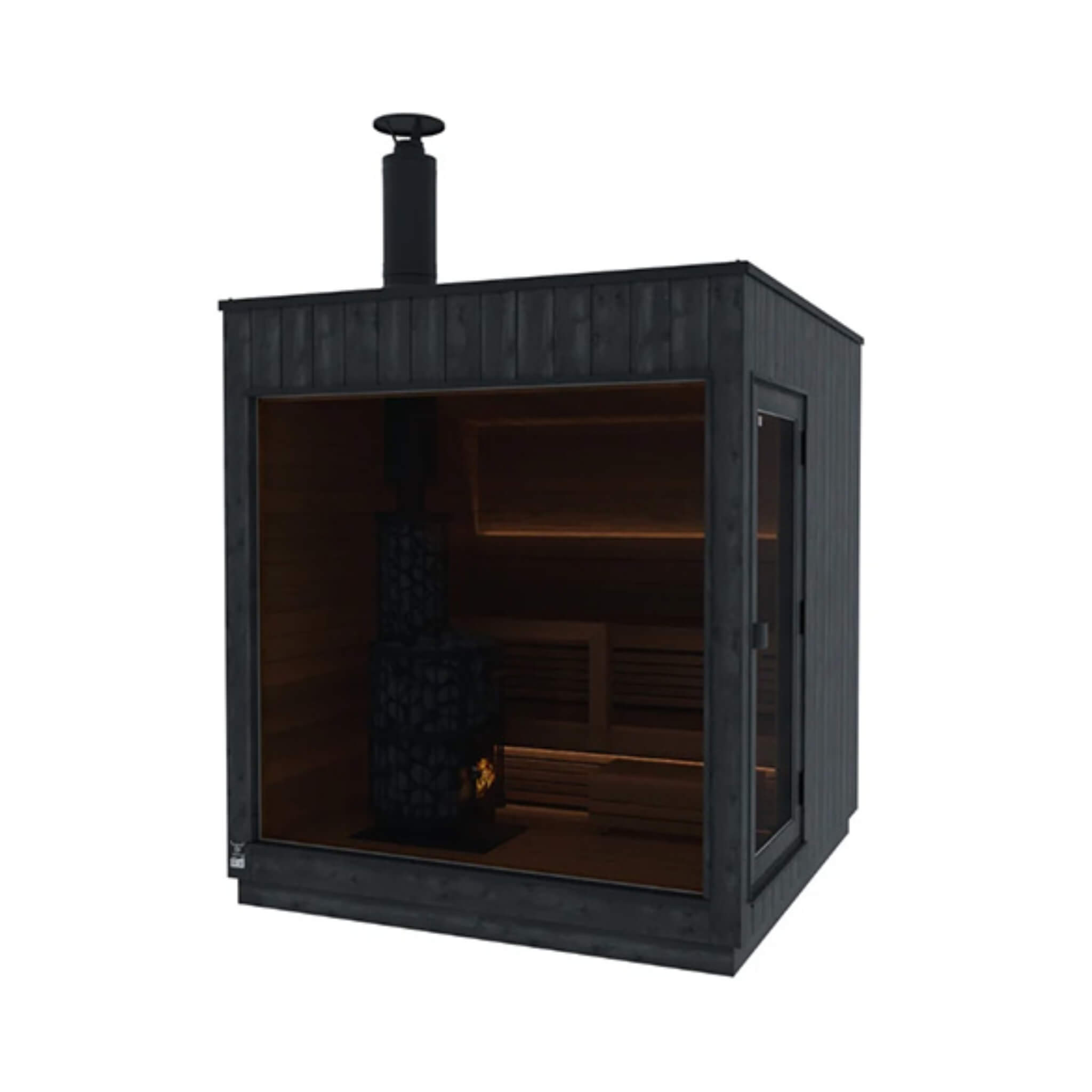 ThermaSol Nordic Misty Outdoor Sauna Cabin Fully Assembled 2-5 person [Made-To-Order]