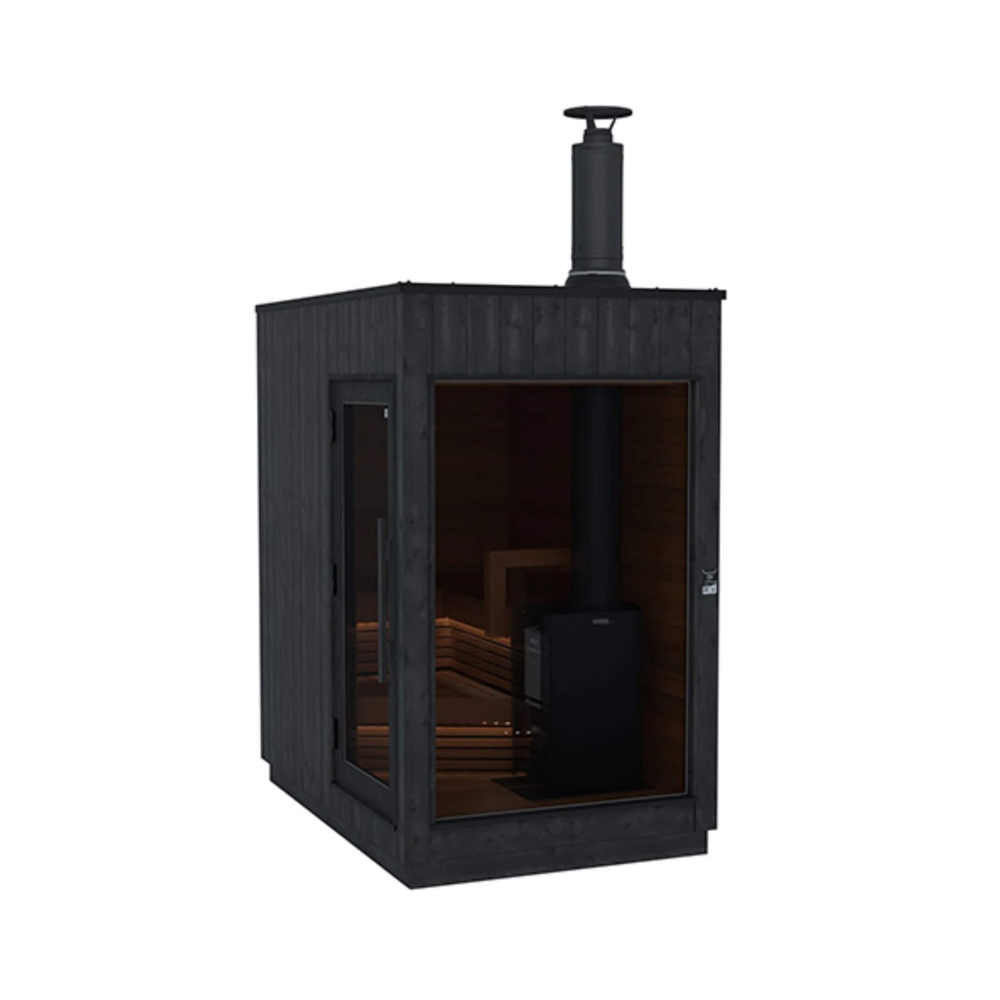 ThermaSol Nordic Misty Outdoor Sauna Cabin Fully Assembled 2-5 person [Made-To-Order]