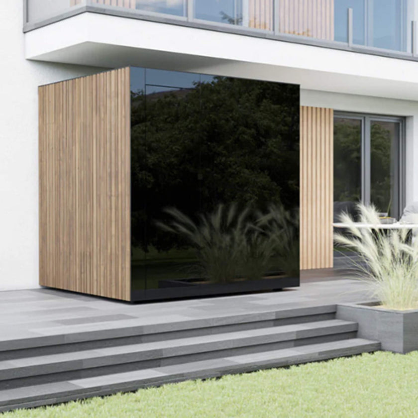 ThermaSol 4 Person Outdoor Sauna Cabin Fully Assembled Glass Front (Made to Order)