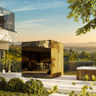 ThermaSol 4 Person Outdoor Sauna Cabin Fully Assembled Glass Front (Made to Order)