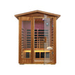 Thermora Bluetooth 2 Person Mahogany Outdoor Infrared Sauna