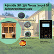 Thermora Bluetooth 4 Person Full Spectrum Outdoor Infrared Sauna