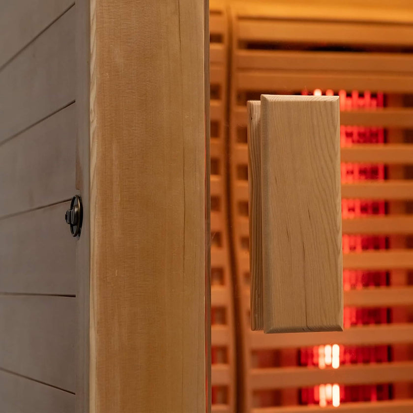 Rövia Luma Indoor 2 Person Dual System Sauna Room