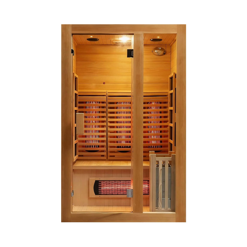 Rövia Luma Indoor 2 Person Dual System Sauna Room