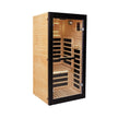 Thermora 1 Person Chilean Pine Infrared Sauna Cabin for Home